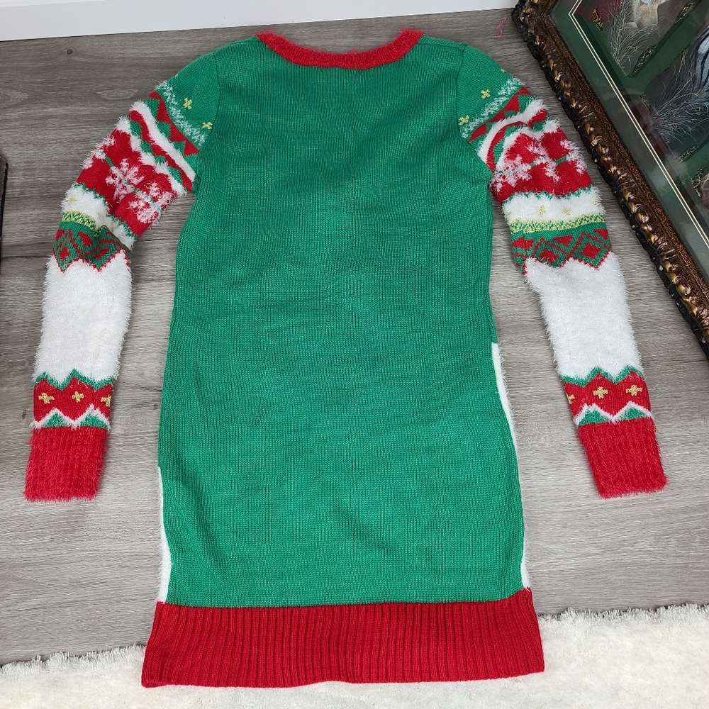 Fun Holiday Pullover Tunic Christmas Sweater - Picture 2 of 11